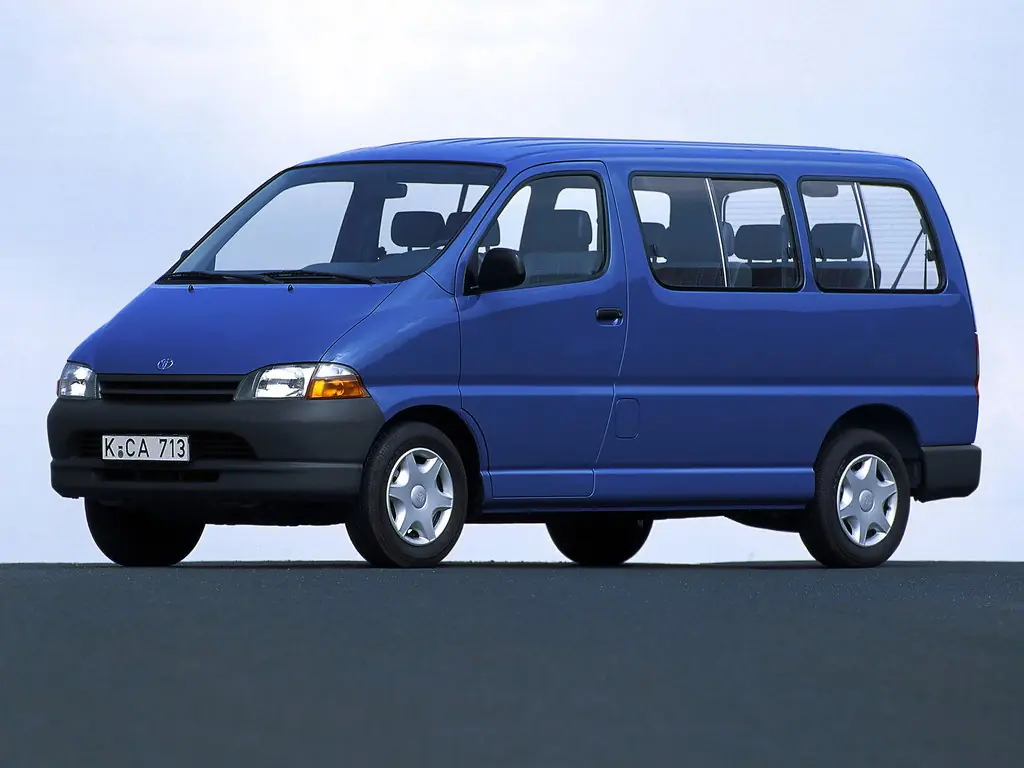 Toyota Hiace (KLH12, KLH22, LXH12, LXH22, RCH13, RCH23) 5 поколение, минивэн (08.1995 - 08.2006)